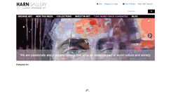 Desktop Screenshot of harngallery.com